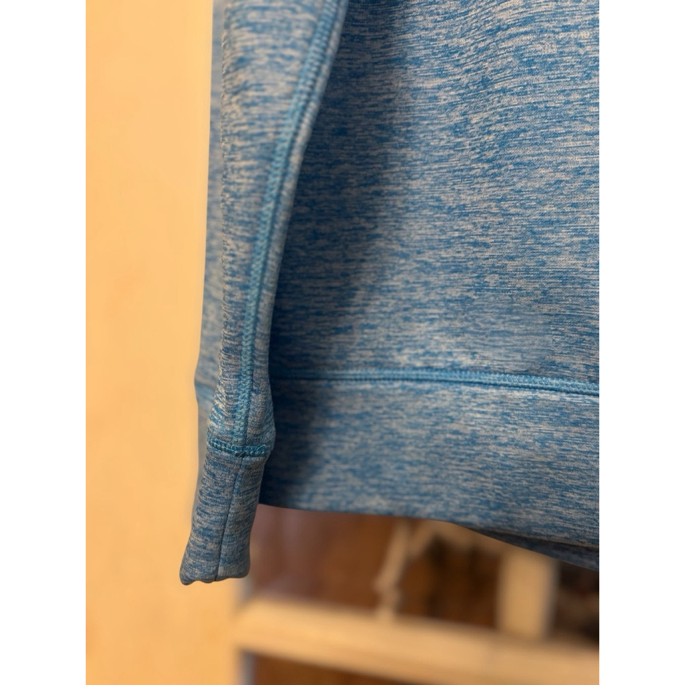 Under Armour Womens Blue & Orange Coldgear Fleece Pullover Hoodie Sporty NO SIZE - Picture 5 of 14
